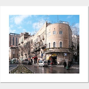 Israel, Jerusalem. Jaffa Road Posters and Art